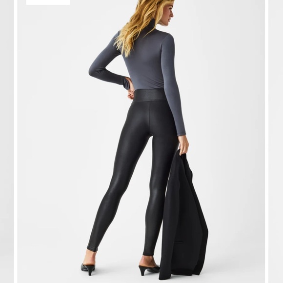 SPANX Faux Leather Leggings - Picture 11 of 11